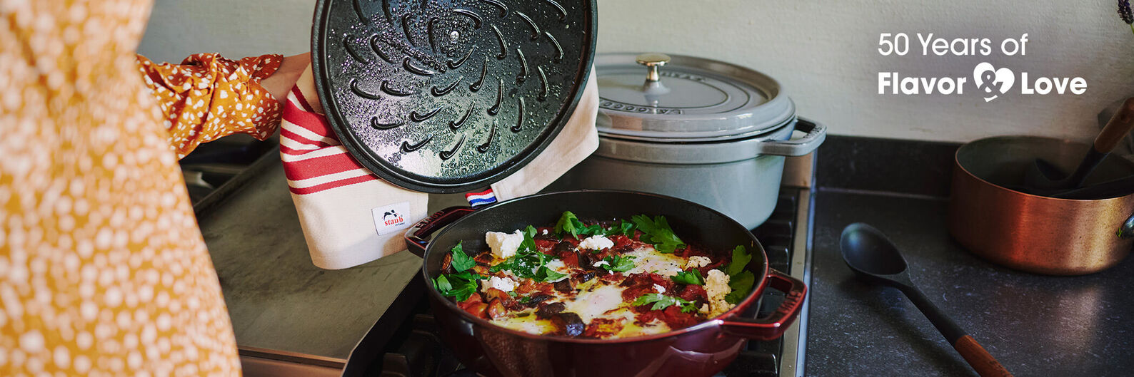 STAUB cast iron cookware - French culinary excellence